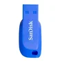 SanDisk Cruzer Blade 16GB USB 2.0 Tipo A Memoria Flash Azul Sin Tapa