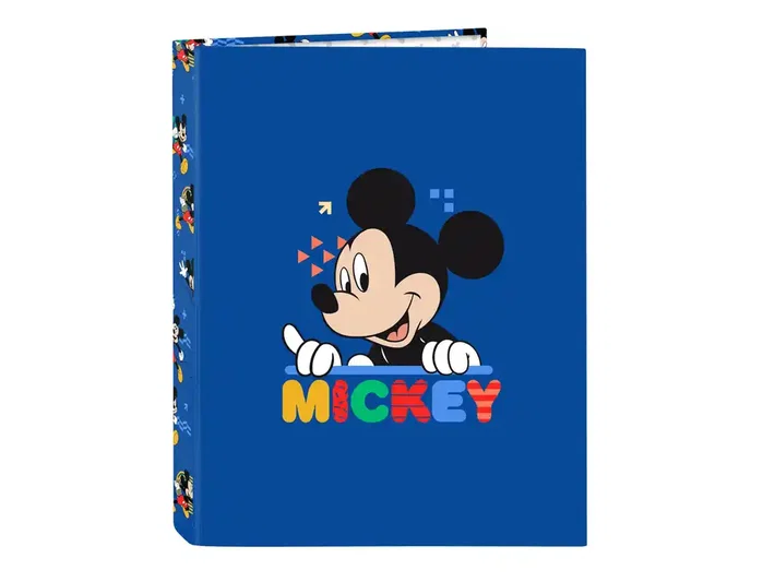 Safta Carpeta Folio Mickey Mouse Today con 4 Anillas Mixtas Safta Carpeta Folio Mickey Mouse Today con 4 Anillas Mixtas