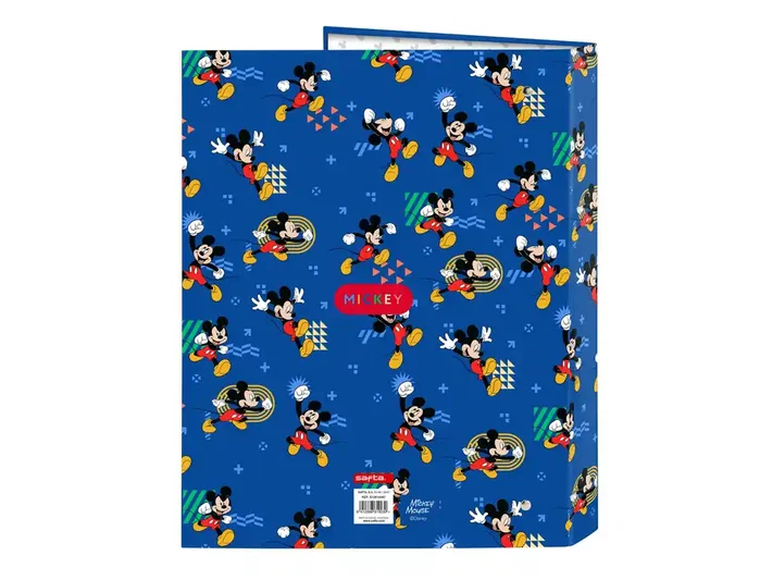 Safta Carpeta Folio Mickey Mouse Today con 4 Anillas Mixtas Safta Carpeta Folio Mickey Mouse Today con 4 Anillas Mixtas