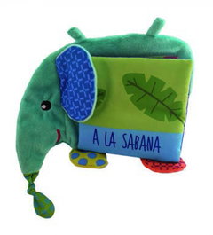 EDEBE SILUETES: L'elefant i els seus amics de la sabana