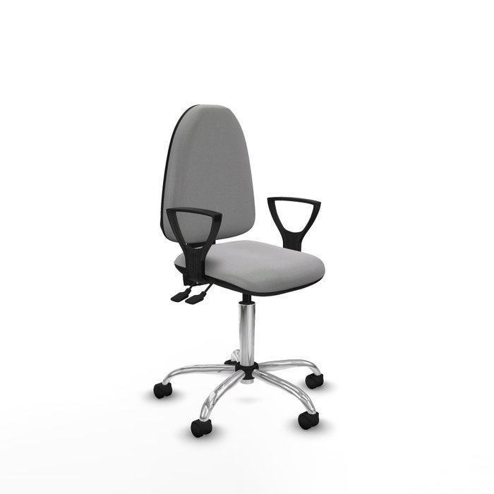 PIQUERAS Y CRESPO Silla de oficina Aýna Gris claro con mecanismo Asincro PIQUERAS Y CRESPO Silla de oficina Aýna Gris claro con mecanismo Asincro