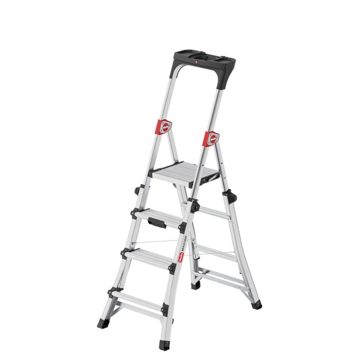 Hailo Master TL100 Escalera de Tijera 3-5 Peldaños Hailo Master TL100 Escalera de Tijera 3-5 Peldaños