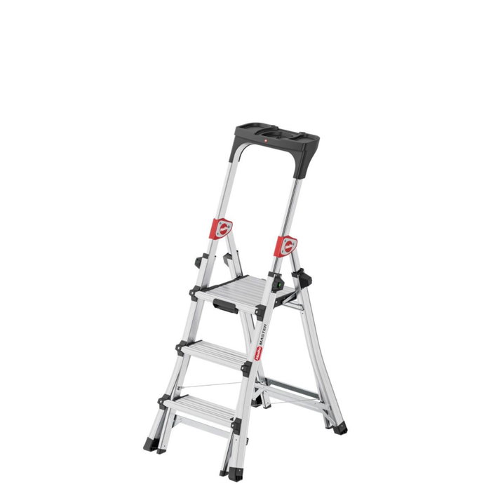 Hailo Master TL100 Escalera de Tijera 3-5 Peldaños Hailo Master TL100 Escalera de Tijera 3-5 Peldaños