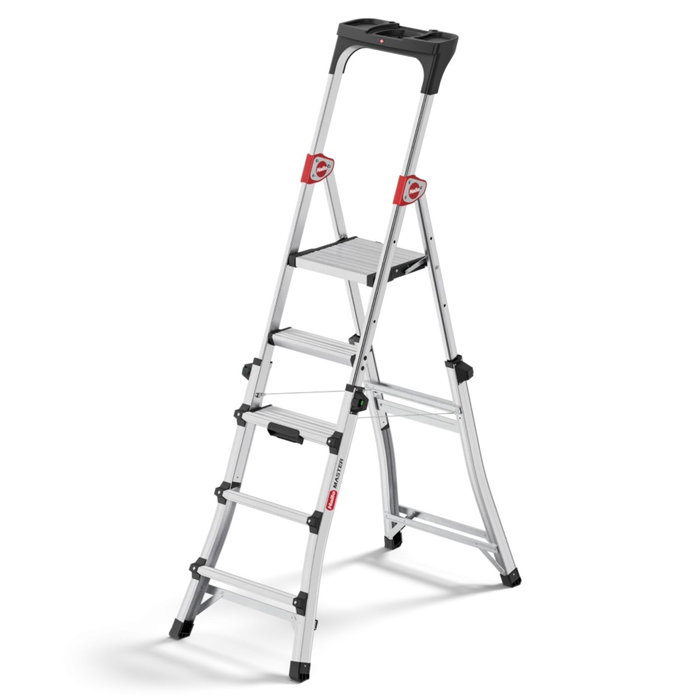 Hailo Master TL100 Escalera de Tijera 3-5 Peldaños Hailo Master TL100 Escalera de Tijera 3-5 Peldaños
