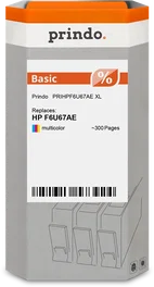 Prindo Prindo Basic XL Varios Colores Cartucho de Tinta compatible con HP 302 XL