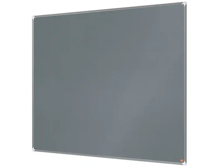 Nobo Tablero de anuncios premium ecolabel fieltro gris 1500 x 1200 mm con marco de aluminio Nobo Tablero de anuncios premium ecolabel fieltro gris 1500 x 1200 mm con marco de aluminio
