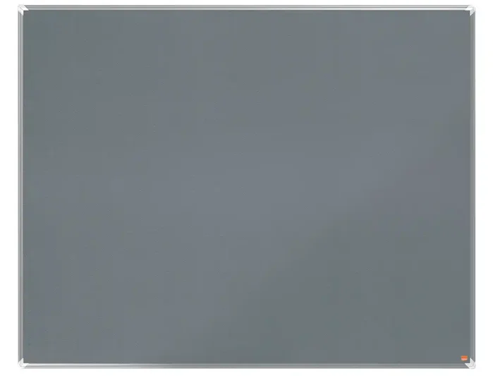 Nobo Tablero de anuncios premium ecolabel fieltro gris 1500 x 1200 mm con marco de aluminio Nobo Tablero de anuncios premium ecolabel fieltro gris 1500 x 1200 mm con marco de aluminio
