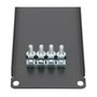 Extralink Panel de supresión 2U 19 pulg Negro