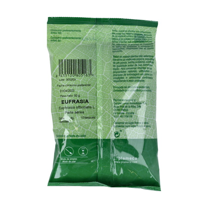 Plameca Eufrasia Planta Triturada 50g