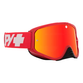 SPY Gafas de Moto Woot Race Checkers Red