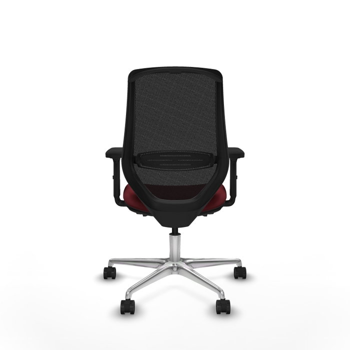 PIQUERAS Y CRESPO Silla de oficina Mardos con mecanismo Sincro/Traslack Granate y Negro PIQUERAS Y CRESPO Silla de oficina Mardos con mecanismo Sincro/Traslack Granate y Negro