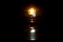DKD Home Decor Decoración Luminosa Cristal Metal Ámbar