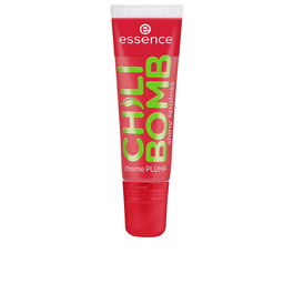 Essence JUICY BOMB Lip Gloss BRILLO DE LABIOS CHILI BOMB - #01 Red 10 ml - Brillo Voluminizador con Extracto de Chile y Aroma a Fresa