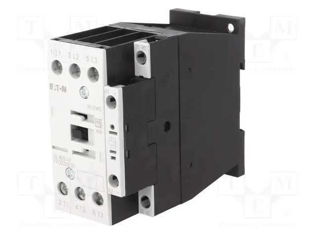 Eaton DILM25-01 RDC24 277178 Relé de protección 3p+1 11kW 400V AC3 DC