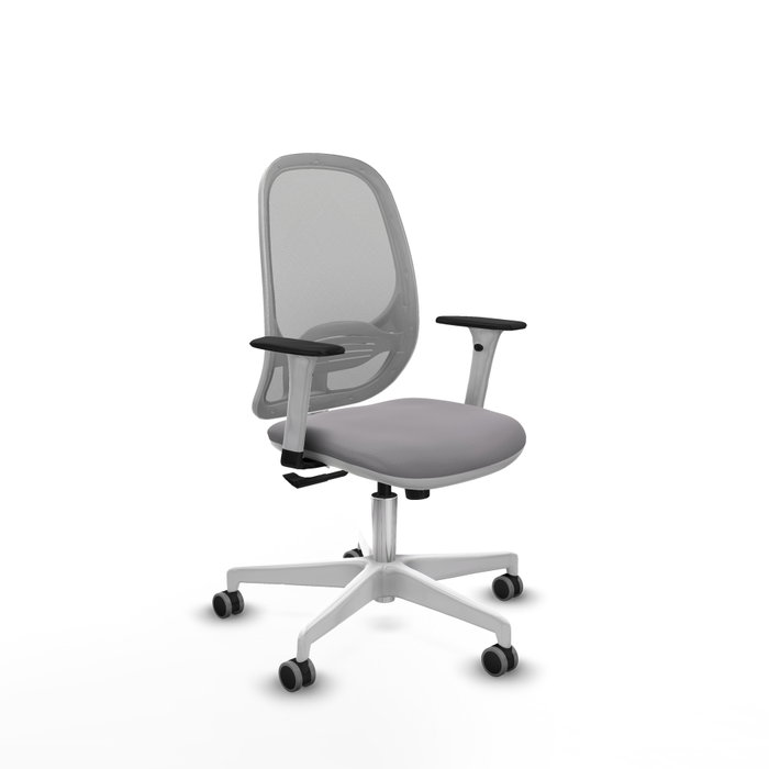 PIQUERAS Y CRESPO Silla de oficina Cilanco Gris con mecanismo Sincro PIQUERAS Y CRESPO Silla de oficina Cilanco Gris con mecanismo Sincro
