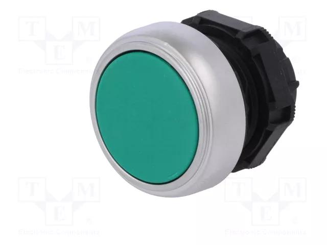 LOVATO ELECTRIC Interruptor de presión Platinum verde 22mm