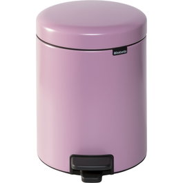 Brabantia Newicon Cubo de basura con pedal 5 L Lilac Pink