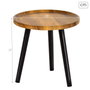 Mesa auxiliar Max Home Negro 38 x 37 x 38 cm (4 Unidades)
