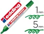 Edding Rotulador 3300 n.4 Verde Punta Biselada Recargable