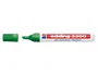 Edding Rotulador 3300 n.4 Verde Punta Biselada Recargable