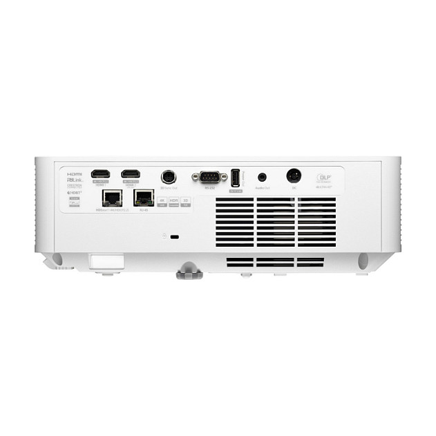 Optoma ZK420UST Proyector Laser UHD 4K Ultrascorto de 4200 Lúmenes ANSI, 0.25:1 Alcance, HDR, HDMI 2.0, IP6X, para Negocios, Blanco