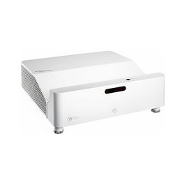 Optoma ZK420UST Proyector Laser UHD 4K Ultrascorto de 4200 Lúmenes ANSI, 0.25:1 Alcance, HDR, HDMI 2.0, IP6X, para Negocios, Blanco