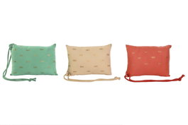 DKD Home Decor Surtido de 3 Cojines Playa Saint Tropez (Algodón y Poliéster)