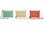 DKD Home Decor Surtido de 3 Cojines Playa Saint Tropez (Algodón y Poliéster)