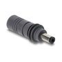 DeLOCK Adaptador DC 5,5 x 2,1 mm a DC 5,5 x 2,1 mm compatible con Starlink Mini, gris