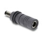 DeLOCK Adaptador DC 5,5 x 2,1 mm a DC 5,5 x 2,1 mm compatible con Starlink Mini, gris