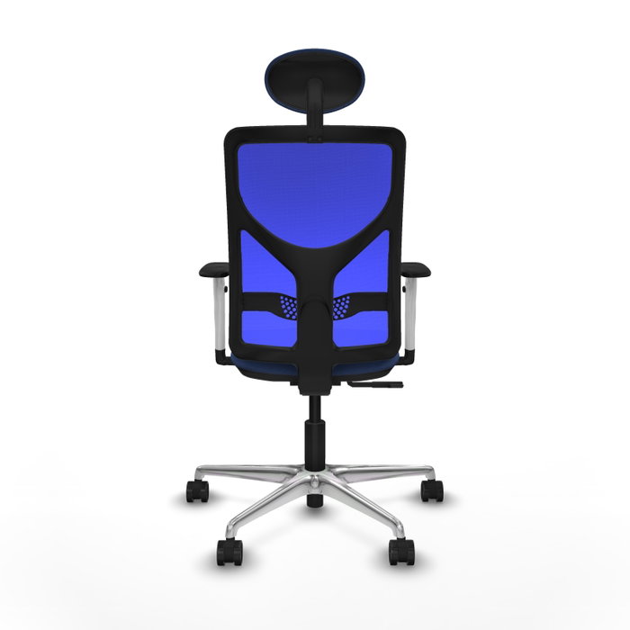 PIQUERAS Y CRESPO Silla de oficina Motilla con mecanismo Sincro, Azul marino y Azul PIQUERAS Y CRESPO Silla de oficina Motilla con mecanismo Sincro, Azul marino y Azul