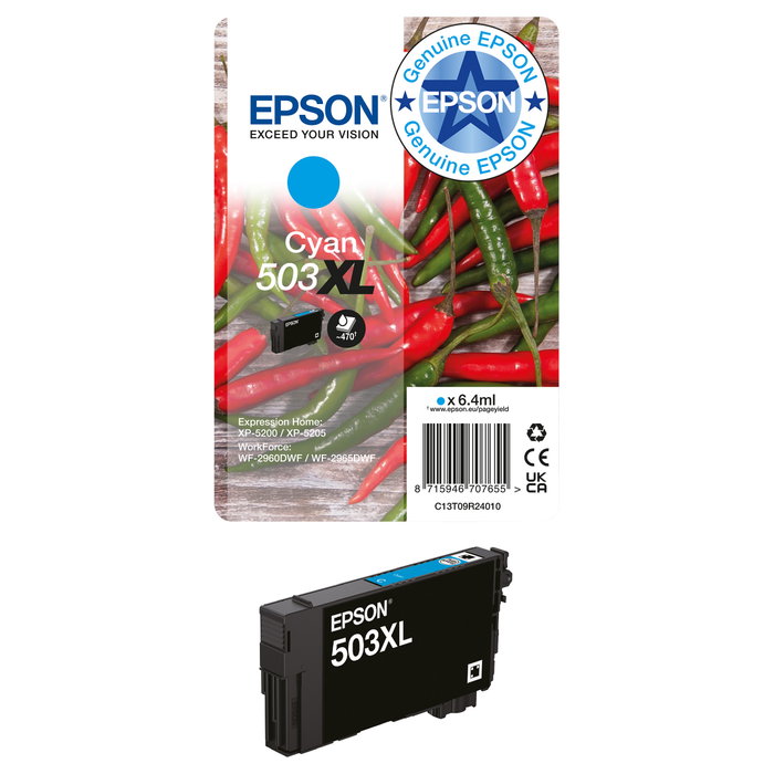 Epson 503 EasyMail Multipack de Tinta 4 Colores