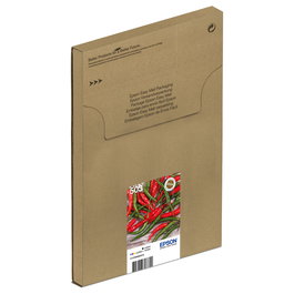 Epson 503 Tinta EasyMail Original Multipack - 4 Cartuchos (Negro 4.6 ml + Cian, Magenta, Amarillo 3.3 ml) para WF-2960DWF, XP-5200