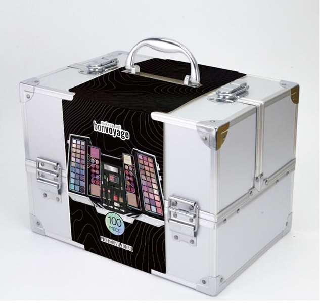 Markwins Maletin Metalico Professional Colour Incluye 100 Piezas 30.40x23.40x20.60 cm