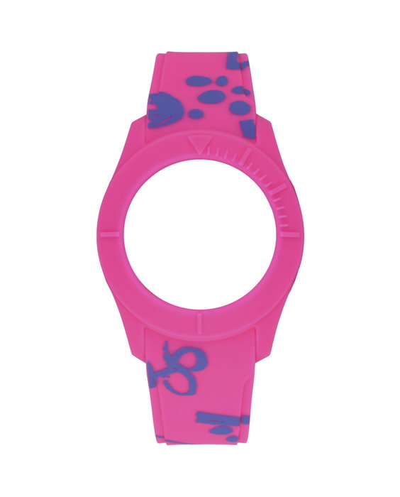 Watxandco Correa de Silicona Rosa 38mm Watxandco Correa de Silicona Rosa 38mm