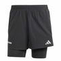 Pantalón Corto Deportivo Adidas Ultimate 2In1 Negro