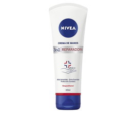 NIVEA Crema de Manos Reparadora 3 en 1 - Alivio 48h para Piel Muy Seca y Agrietada - 100 ml
