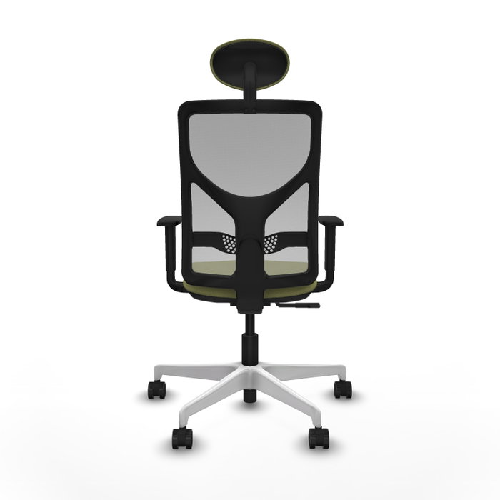 PIQUERAS Y CRESPO Silla de oficina Motilla con mecanismo Sincro, Verde oliva y Gris PIQUERAS Y CRESPO Silla de oficina Motilla con mecanismo Sincro, Verde oliva y Gris