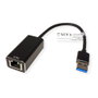 VALUE Adaptador USB 3.2 Gen 1 Tipo A a Ethernet 2.5 Gigabit RJ-45 LAN 12.99.1135 para PC Portátil, Negro