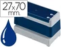 BROTHER Sello entintado automático 70x27 mm Azul