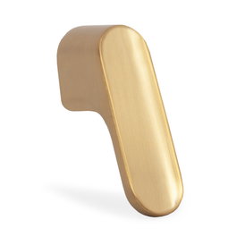 Viefe Pomo Zamak Modelo LUV 17X51 mm Níquel Cepillado, Blanco Mate, Negro Mate, Latón Cava Acabado Latonado