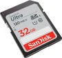 SanDisk Tarjeta de Memoria Ultra SDHC UHS-I de 32 GB, Clase 10, V10, U1, Velocidad de Lectura Hasta 120 MB/s, Resistente