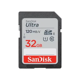 Sandisk Ultra Tarjeta de Memoria Flash 32GB UHS-I U1 Clase 10 SDHC