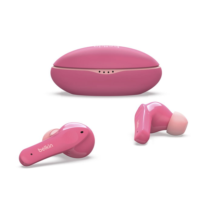 Belkin SOUNDFORM Nano Auriculares Inalámbricos para Niños Rosa PAC003btPK