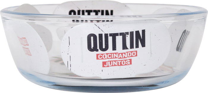 Quttin Fuente de Vidrio Ovalada 20.6 x 13.6 cm 700 cc (6 Unidades)