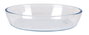 Quttin Fuente de Vidrio Ovalada 20.6 x 13.6 cm 700 cc (6 Unidades)