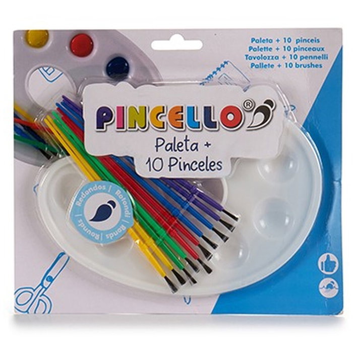 Set de pintura Pincello Multicolor (12 Unidades)