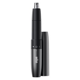 Braun EN 20 Recortador de Vello para Oreja y Nariz, Gris/Negro
