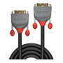 Lindy Cable DVI-D Dual Link Anthra Line 5m Negro