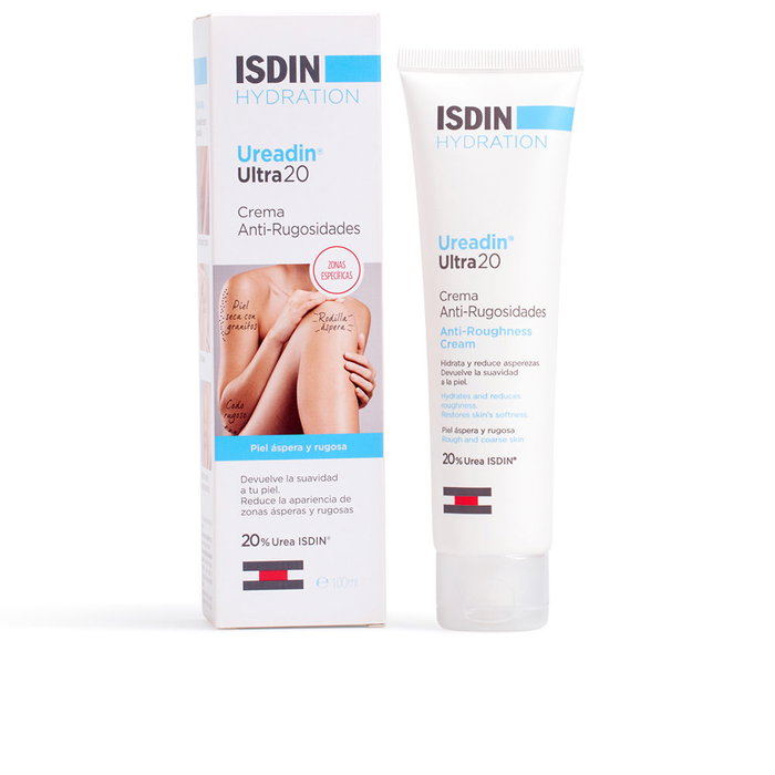 ISDIN UREADIN ULTRA20 Crema Anti-rugosidades para Piel Muy Seca y Áspera, Hidratante Corporal Reparadora, 100 ml ISDIN UREADIN ULTRA20 Crema Anti-rugosidades para Piel Muy Seca y Áspera, Hidratante Corporal Reparadora, 100 ml